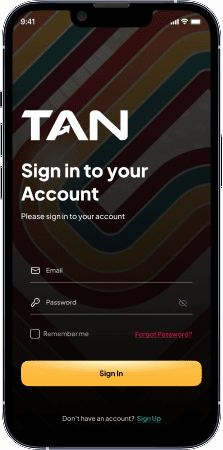 TAN App screenshot 1